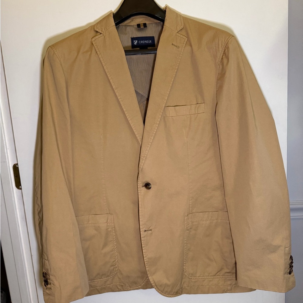 Cremieux Tan Men's Blazer Jacket